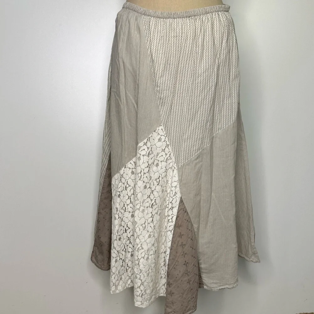 Patchwork midi skirt Medium - Picture 11 of 16